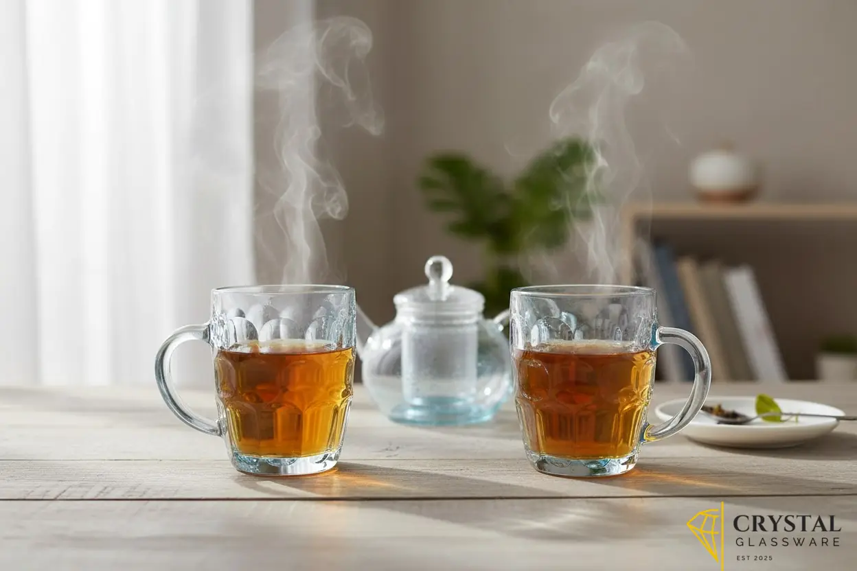 Delisoga glass mugs set
